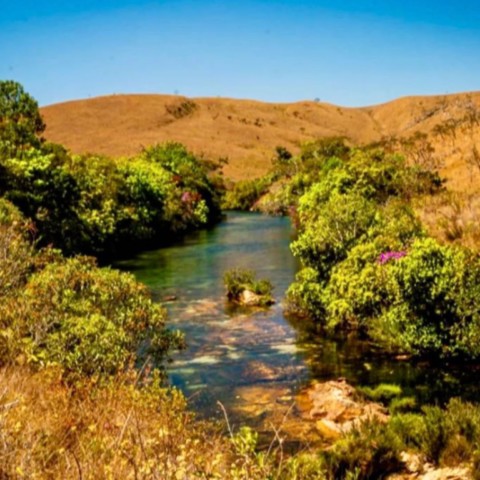 O Rio São Francisco na parte alta do Parnacanastra