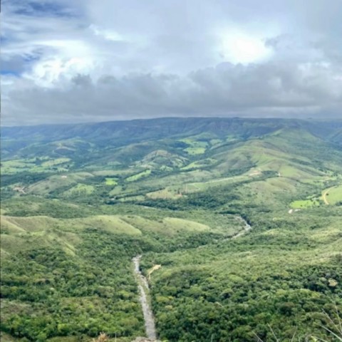 Mirante na parte alta ca Cachoeira Casca Danta