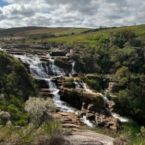 Parte alta ca Cachoeira Casca Danta