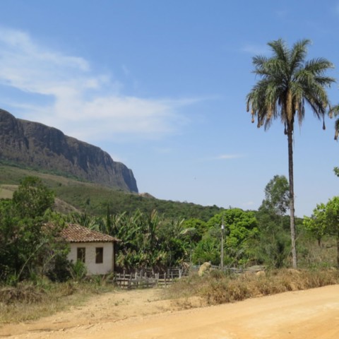 Paisagem na Serra da Canastra