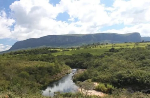 O Rio São Francisco e o Baú da Canastra